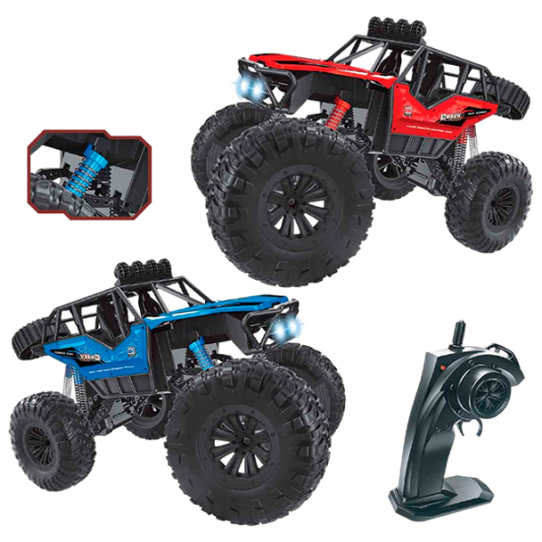 Машинка JZL Four-Wheel Climbing Car Off-Road Hegemony 2270 Синий  photo 2