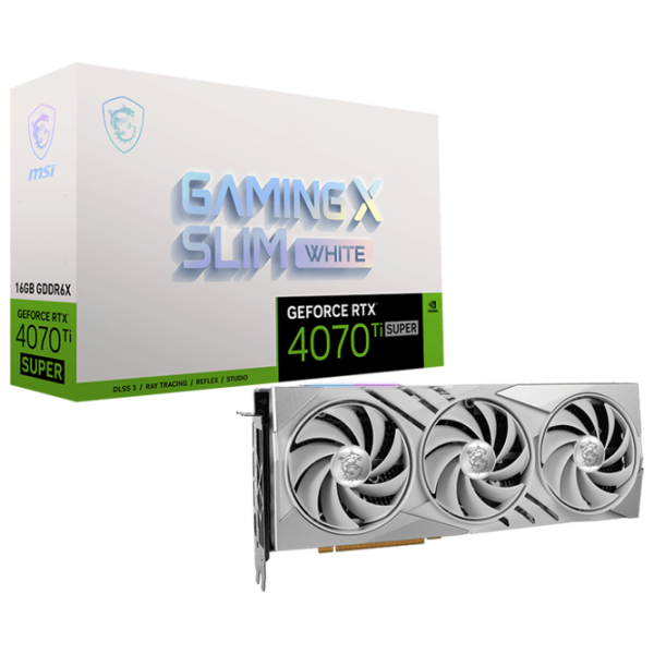 Placă video MSI GeForce RTX 4070 Ti SUPER GAMING X SLIM 16 GB PCI Express x16 4.0 photo 5