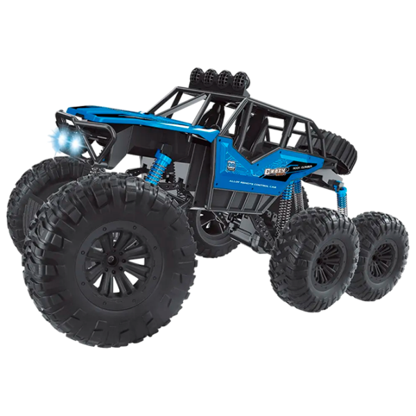 Машинка JZL Six-Wheel Climbing Car Off-Road Hegemony 2280 Синий  photo 1