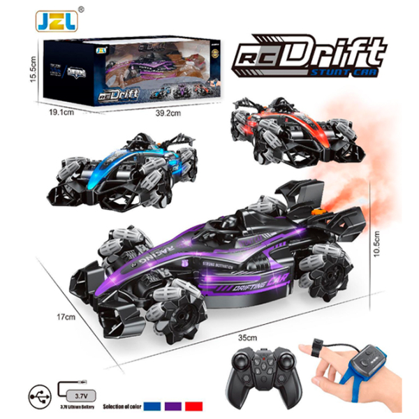 Машинка JZL Drift Speed Stunt Car 2390-1 Красный  photo 4