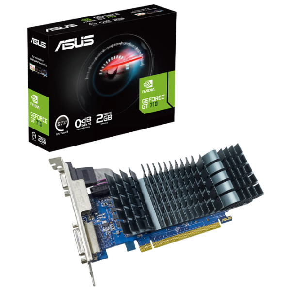 Видеокарта Asus GeForce GT 710 EVO 2 ГБ PCI Express 2.0 photo 4