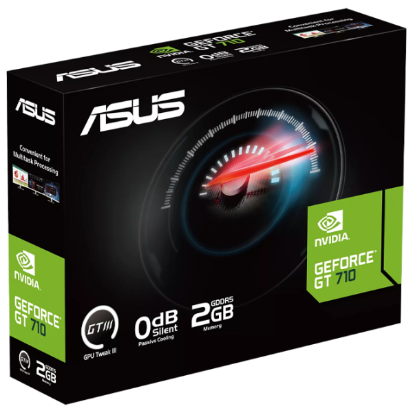 Видеокарта Asus GeForce GT 710 EVO 2 ГБ PCI Express 2.0 photo 5