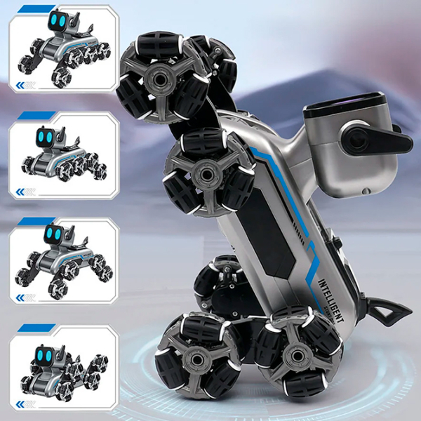 Машинка JZL Eight-Wheeled Stunt Robot Dog 2950-1 Серый  photo 2