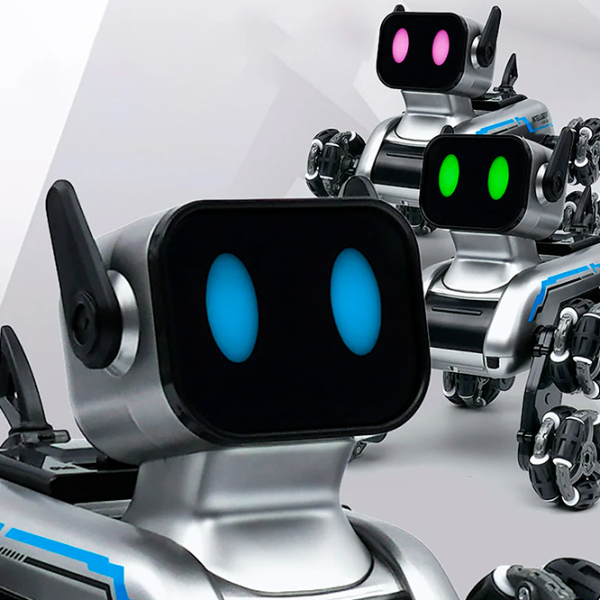 Машинка JZL Eight-Wheeled Stunt Robot Dog 2950-1 Серый  photo 3