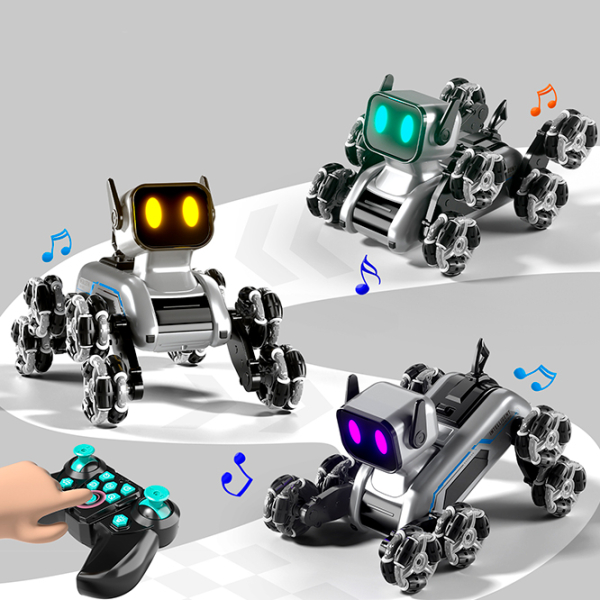 Машинка JZL Eight-Wheeled Stunt Robot Dog 2950-1 Серый  photo 4