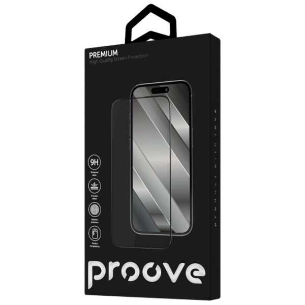 Sticlă de protecție pentru smartphone Apple iPhone 16 Pro Proove, 2.5D photo 2