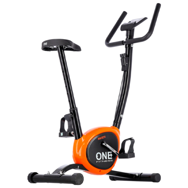 Bicicletă fitness ONE Fitness RW3011 Black , 100 kg photo 1
