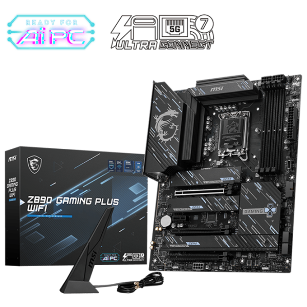 Материнская плата MSI Z890 GAMING PLUS WIFI ATX  photo 5