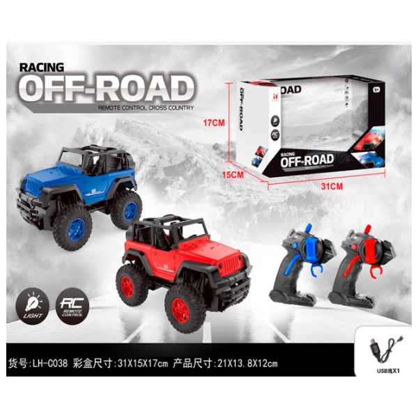 Машинка Lead Honor Four-Channel Climbing Car LH-C038
White
Синий  photo 3