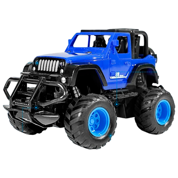 Машинка Lead Honor Four-Pass Remote Control Off -Road Vehicle LH-C056
Черный
Синий  photo 1