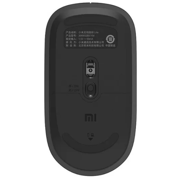 Мышь Xiaomi Lite 2 Wireless Черный Беспроводные, 1000 dpi photo 5