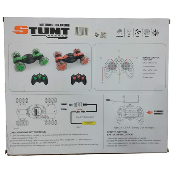 Mașină Lead Honor Rapid Stunt Car LH-C069-3
Black
Green  photo 4
