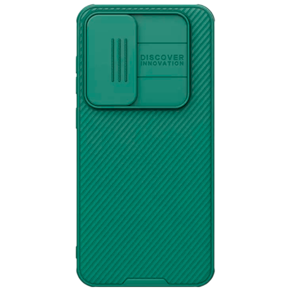 Чехол для смартфона Samsung Galaxy S24 FE (CamShield Pro) Темный Зеленый Nillkin, PC, Back photo 1
