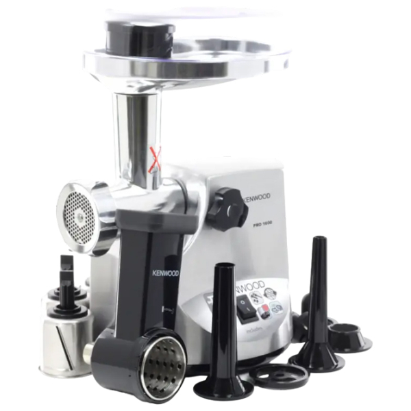 Мясорубка Kenwood MG516 Нержавеющая сталь 450 Вт/1600 Вт, 2 кг/мин photo 6