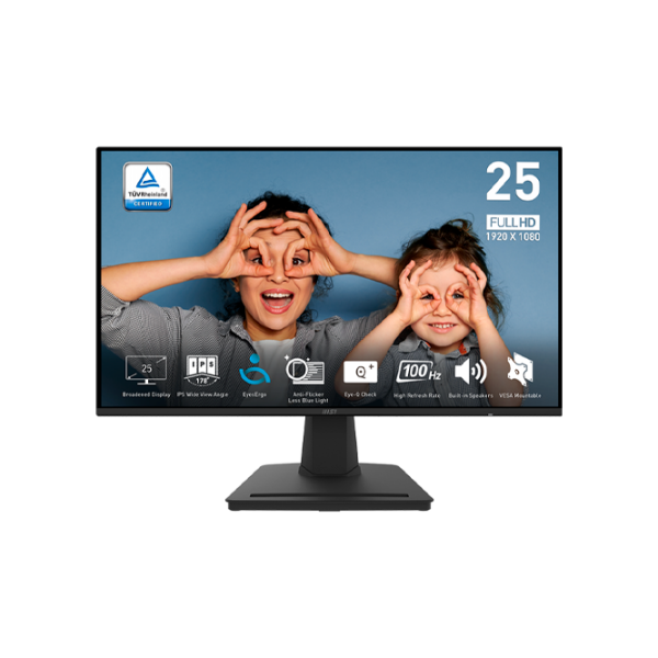 Монитор MSI PRO MP252 Черный 24.5" Full HD IPS WLED photo 1