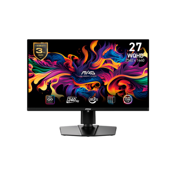 Монитор MSI 271QPX E2 Черный 26.5" 2K QD-OLED OLED photo 1