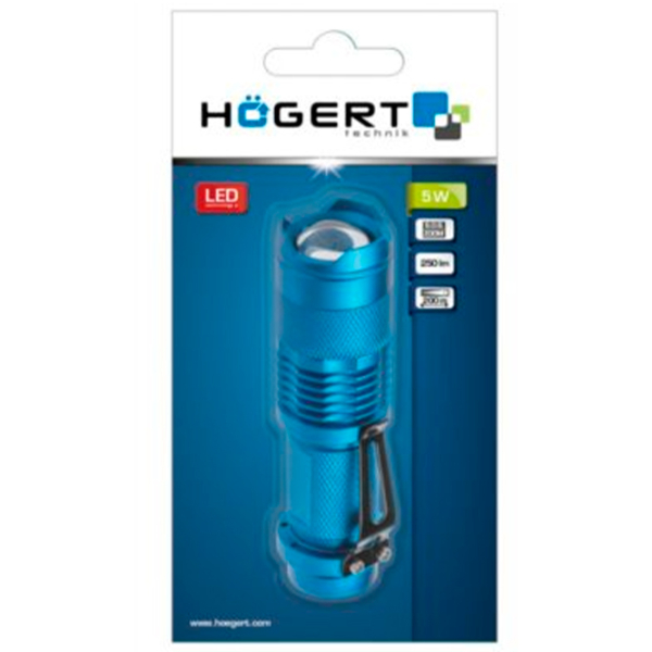 Фонарик Hoegert HT1E424 Синий  photo 2