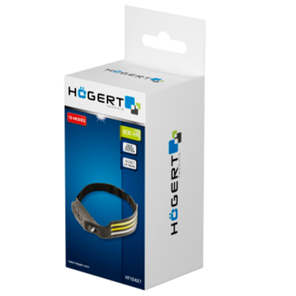 Фонарик Hoegert COB SMD Черный  photo 4