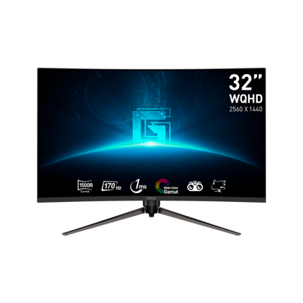 Monitor MSI G32CQ5P Black 31.5" 2K VA WLED photo 1