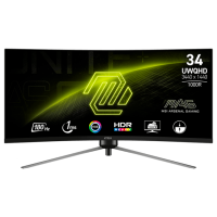 Monitor MSI MAG 345CQR Black 34" Ultra WQHD VA WLED