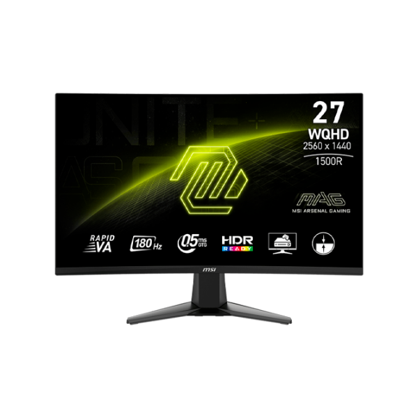 Monitor MSI MAG 27CQ6F Black 27" WQHD VA WLED photo 1