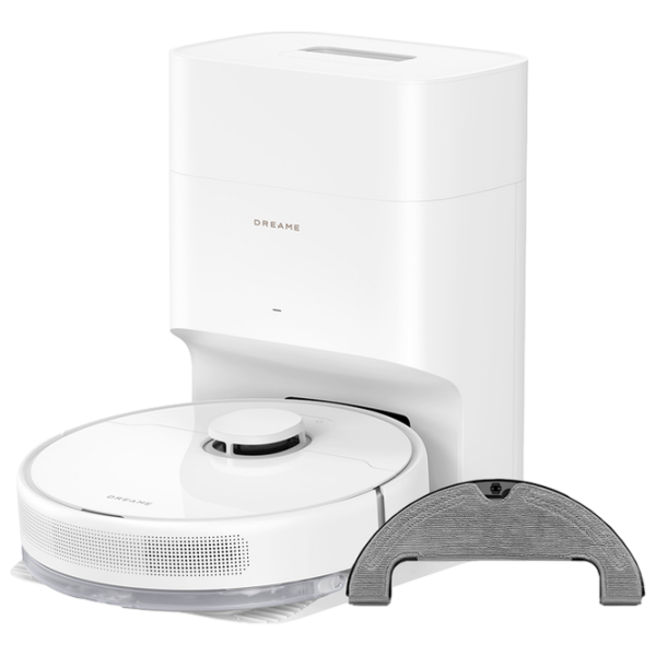 Aspirator Robot Dreame D10 Plus Gen 2 White Umedă, 75 W, 65 dB photo 1