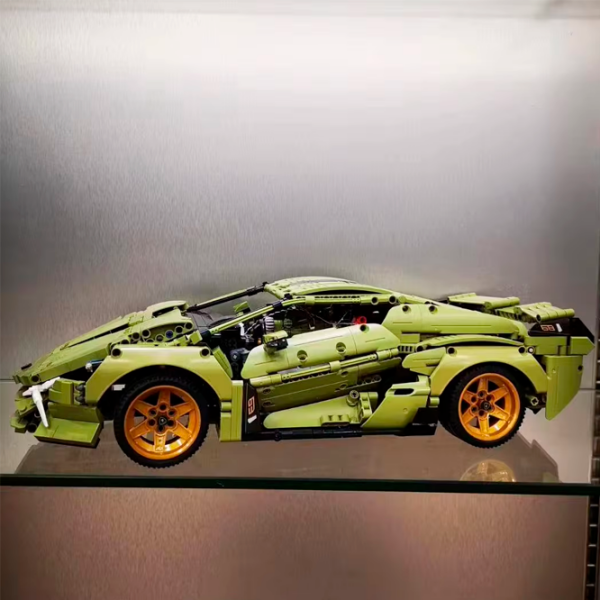 Constructor cu telecomandă KeeYee Lamborghini SIAN Green Numărul de piese 2375, 16+ photo 5
