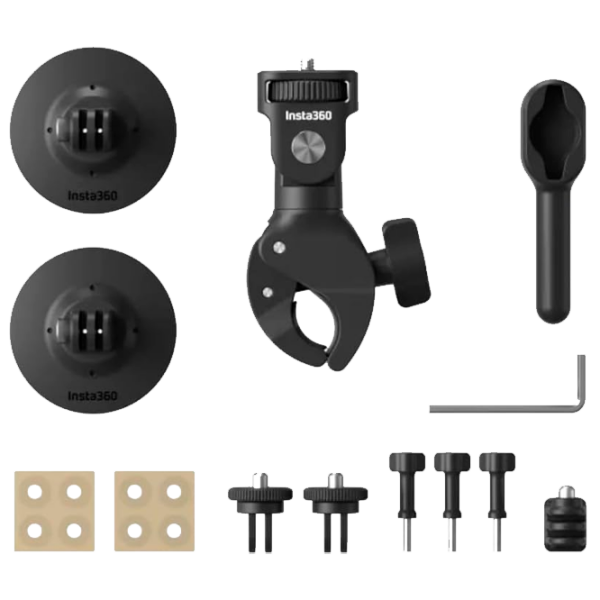 Крепление Insta360 Motorcycle Accessories Bundle Черный  photo 1