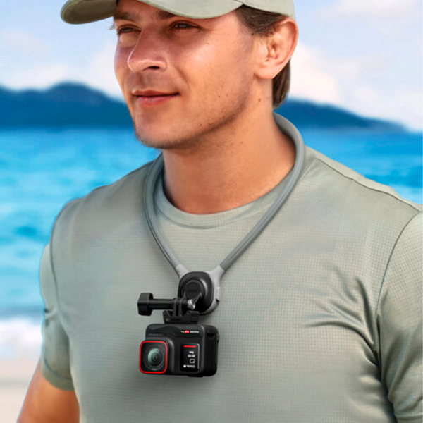 Fixator Insta360 Neck Mount Black  photo 5