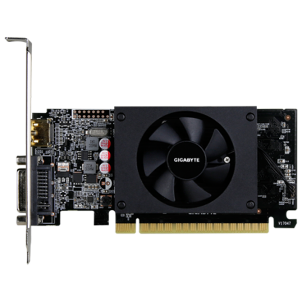 Placă video Gigabyte GeForce GT 710 Low Profile 2 GB PCI Express 2.0 photo 1
