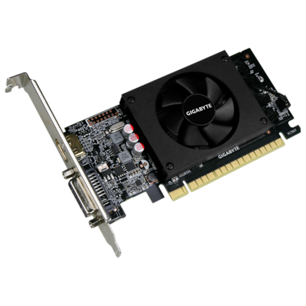 Placă video Gigabyte GeForce GT 710 Low Profile 2 GB PCI Express 2.0 photo 2