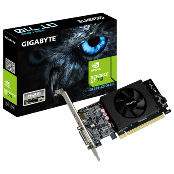 Placă video Gigabyte GeForce GT 710 Low Profile 2 GB PCI Express 2.0 photo 4
