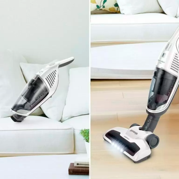 Aspirator vertical Gorenje SVC180FW White 24 W | Uscată | Container | 0.6 l photo 4