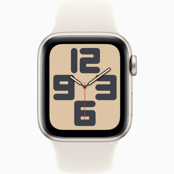 Ceas inteligent Apple Watch SE 2024 Starlight 1.57" | 40mm | Aluminiu/Silicon
| MXEG3QI/A photo 2