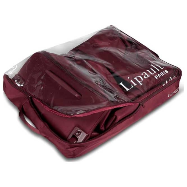 Valiză Lipault Foldable Plume Bordo 102l   photo 5
