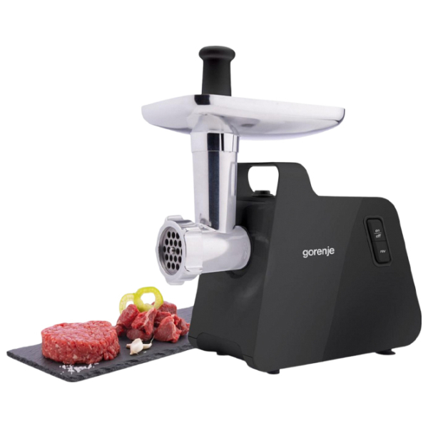 Mașină de tocat carne Gorenje MG2001SB Black 300 W/2000 W, 2.6 kg/min photo 2