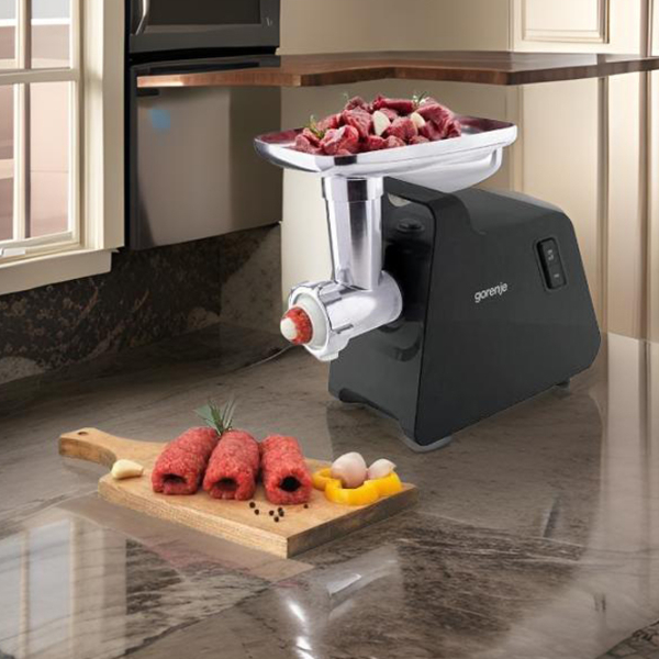 Mașină de tocat carne Gorenje MG2001SB Black 300 W/2000 W, 2.6 kg/min photo 5