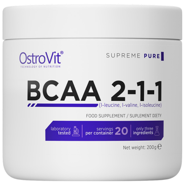 Aminoacizi Osrovit BCAA 2-1-1 (5902232610130) 200 g  photo 1