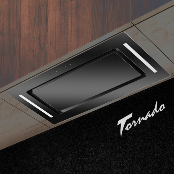 Hotă Tornado Modul Sensor 1200 Black 70 cm, Recirculare, 1200 m³/h photo 3