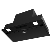 Hotă Tornado Modul Touch Free 1200 Black 60 cm, Recirculare, 1200 m³/h
