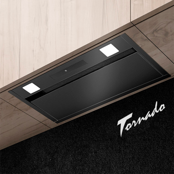 Hotă Tornado Modul Touch Free 1200 Black 60 cm, Recirculare, 1200 m³/h photo 2