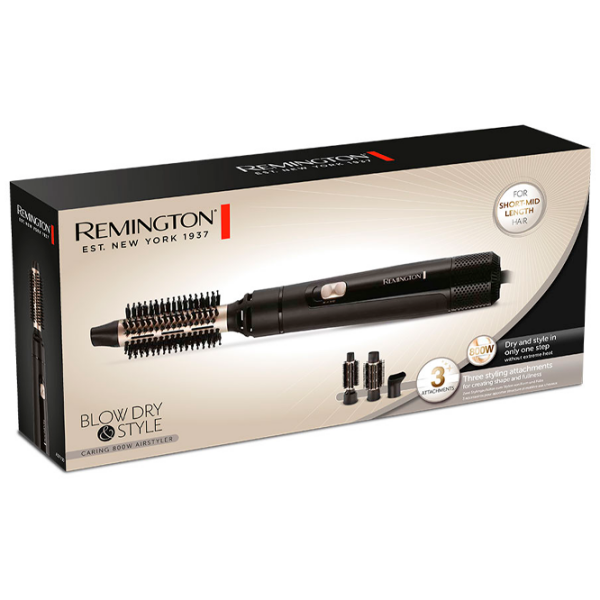 Perie cu aer cald Remington AS7300 Black  photo 5