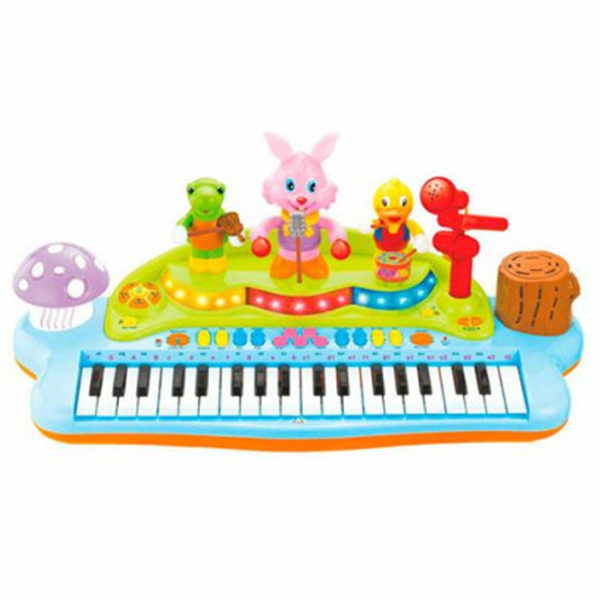 Пианино для детей Hola Toys 669 37 клавиш Разноцветный Рекомендуемый возраст: 3+ photo 5