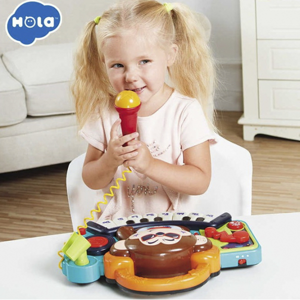 Пианино для детей Hola Toys 3137 13 клавиш Разноцветный Рекомендуемый возраст: 1.5+ photo 4