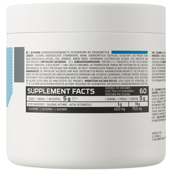 Aminoacizi Osrovit Glutamine (5902232611519) 300 g  photo 3