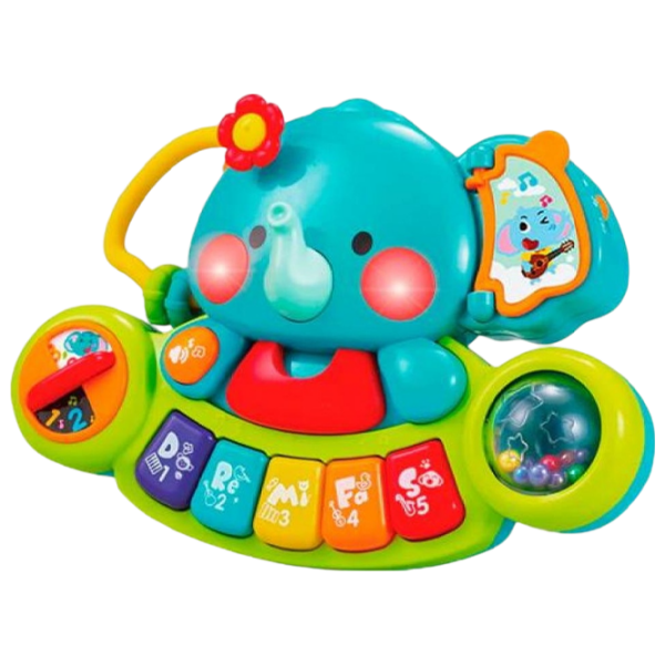Пианино для детей Hola Toys HT3135 5 клавиш Разноцветный Рекомендуемый возраст: 6 месяцев  photo 1