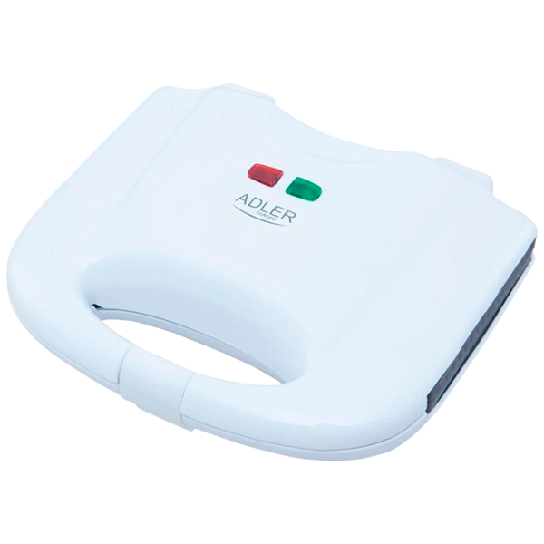 Aparat vafe Adler AD-311 White 700 W, Cantitatea de sandwich-uri:  photo 1