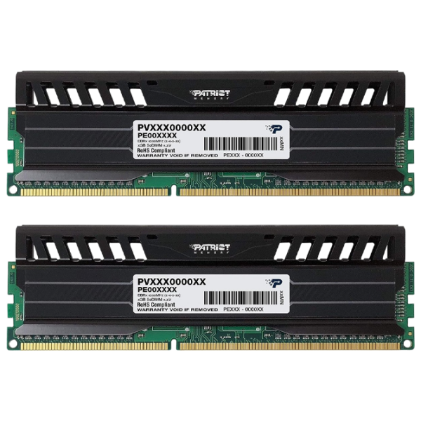Оперативная память 16 ГБ Patriot VIPER 3 Black Mamba Edition PV316G160C9K , DDR3, 1600 МГц photo 1