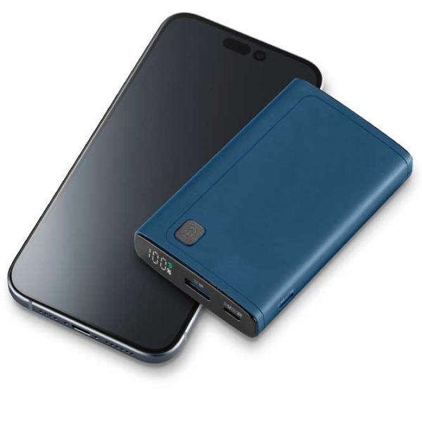 Power Bank 10000 мАч Cellularline PBDISPL01PD10000B (20 Вт) Синий  photo 4