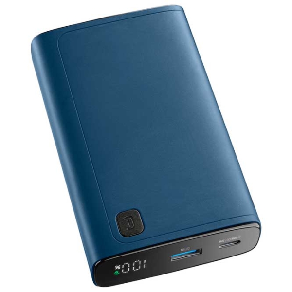 Power Bank 20000 mAh Cellularline PBDISPL01PD20000B (20 W) Blue  photo 2